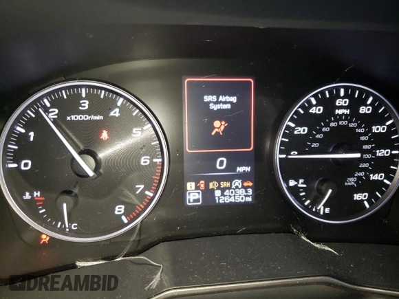 2023 Subaru Outback Touring with VIN 4S4BTAPC7P3174643, listed as a Copart auction lot 55060975 with 126,450 mi miles and Non repairable. Bid and sale history available at DreamBid. Image 9.