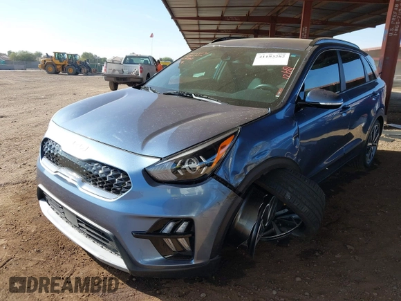 2022 Kia Niro Touring SE with VIN KNDCC3LC2N5495596, listed as a IAAI auction lot 41193282 with 30,643 mi miles. Bid and sale history available at carsss.com. Image 17.