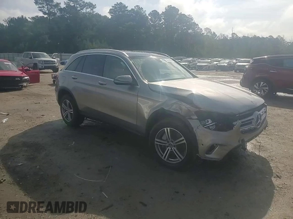 2021 Mercedes-Benz GLC 300 with VIN W1N0G8DB4MV279217, listed as a Copart auction lot 56144895 with 34,886 mi miles and Salvage title. Bid and sale history available at DreamBid. Image 14.