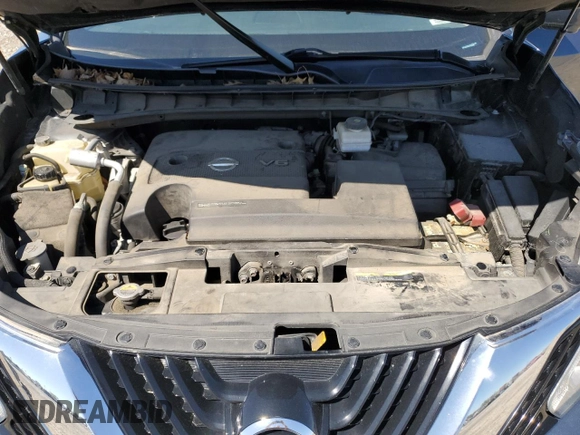 2017 Nissan Murano SL with VIN 5N1AZ2MH5HN106959, listed as a Copart auction lot 54907795 with 171,134 mi miles and Clean Title. Bid and sale history available at DreamBid. Image 12.