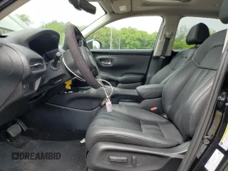 2024 Honda HR-V EX-L with VIN 3CZRZ2H75RM734874, listed as a Copart auction lot 58406715 with 12,331 mi miles and Salvage title. Bid and sale history available at DreamBid. Image 7.