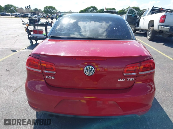 2013 Volkswagen Eos Komfort with VIN WVWBW8AH9DV008763, listed as a IAAI auction lot 41893700 with 53,766 mi miles and . Bid and sale history available at DreamBid. Image 16.