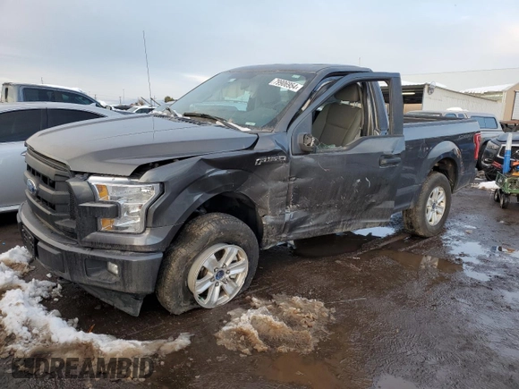 2017 Ford F-150 XL with VIN 1FTMF1EP3HKD07867, listed as a Copart auction lot 79906954 with 80,391 mi miles and Salvage title. Bid and sale history available at DreamBid. Image 1.