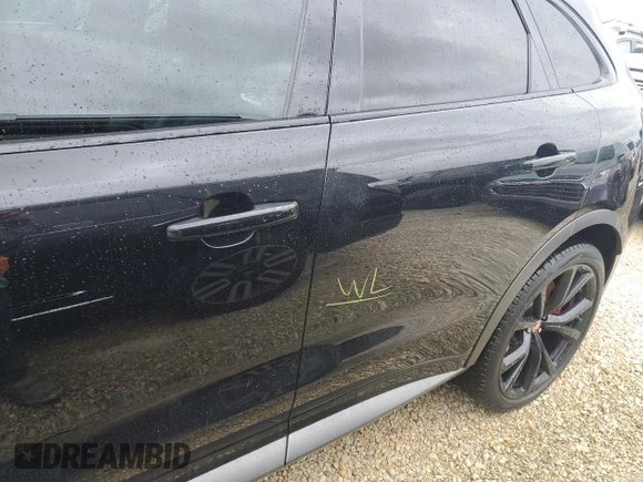 2020 Jaguar F-Pace SVR with VIN SADCZ2EE5LA660248, listed as a Copart auction lot 74197214 with 37,381 mi miles and Non Repairable. Bid and sale history available at DreamBid. Image 13.