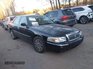 2008 Mercury Grand Marquis GS with VIN 2MEFM74V28X614654, listed as a IAAI auction lot 41314990 with 63,855 mi miles and . Bid and sale history available at DreamBid. Image 1.