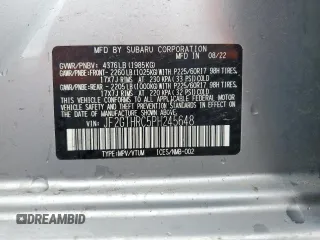 2023 Subaru Crosstrek Special Sports с VIN JF2GTHRC5PH245648, выставлен на аукционе Copart как лот 55337725 с пробегом 54 029 миль миль и Списание • Salvage title. История ставок и продаж доступна на DreamBid. Изображение 14.