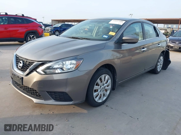 2016 Nissan Sentra S with VIN 3N1AB7AP4GY317026, listed as a IAAI auction lot 41897980 with 118,767 mi miles. Bid and sale history available at carsss.com. Image 2.