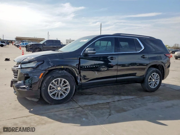 2023 Chevrolet Traverse LT Cloth with VIN 1GNERGKW0PJ114436, listed as a Copart auction lot 50536715 with 18,061 mi miles and Clean Title. Bid and sale history available at carsss.com. Image 1.