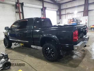 2007 Dodge Ram 3500 SXT with VIN 3D7MX39A67G801022, listed as a Copart auction lot 43378065 with 232,050 mi miles and Salvage Title. Bid and sale history available at carsss.com. Image 2.