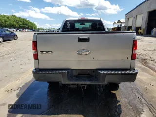 2008 Ford F-150 XL with VIN 1FTVF12548KD52338, listed as a Copart auction lot 57635795 with 115,221 mi miles and Salvage title. Bid and sale history available at DreamBid. Image 6.