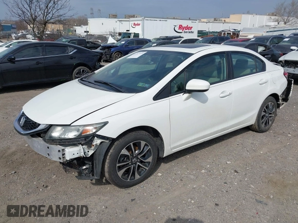 2014 Honda Civic EX with VIN 19XFB2F84EE247355, listed as a IAAI auction lot 41717219 with 134,520 mi miles. Bid and sale history available at carsss.com. Image 23.