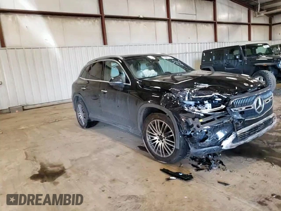 2024 Mercedes-Benz GLC with VIN W1NKM4HB0RF086603, listed as a Copart auction lot 46851045 with 0 mi miles and Non Repairable. Bid and sale history available at carsss.com. Image 12.