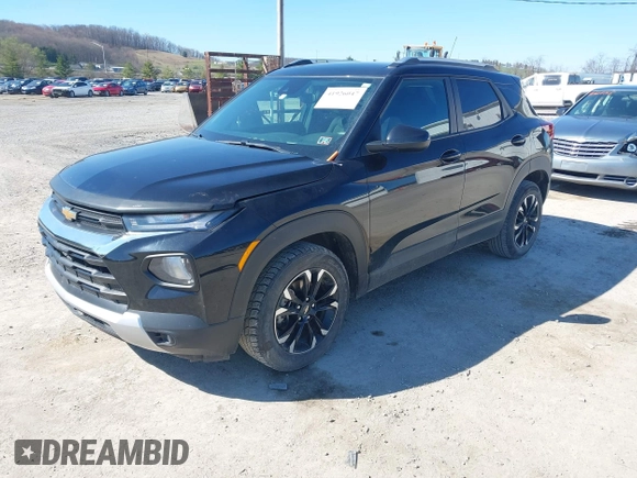 2023 Chevrolet TrailBlazer LT with VIN KL79MPS24PB166469, listed as a IAAI auction lot 41926047 with 29,957 mi miles. Bid and sale history available at carsss.com. Image 2.