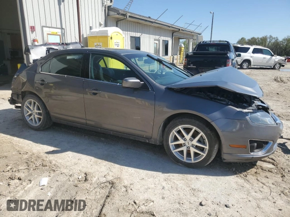 2012 Ford Fusion SEL with VIN 3FAHP0JA9CR392959, listed as a Copart auction lot 53688795 with 181,575 mi miles and Salvage Title. Bid and sale history available at DreamBid. Image 4.