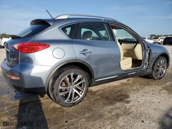 2017 Infiniti QX50 with VIN JN1BJ0RP0HM382530, listed as a Copart auction lot 48256355 with 98,854 mi miles and Salvage Title. Bid and sale history available at carsss.com. Image 3.