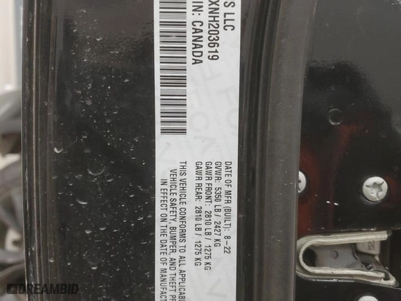 2022 Dodge Charger SXT with VIN 2C3CDXJGXNH203619, listed as a Copart auction lot 84207854 with 60,002 mi miles and Salvage Title. Bid and sale history available at carsss.com. Image 14.