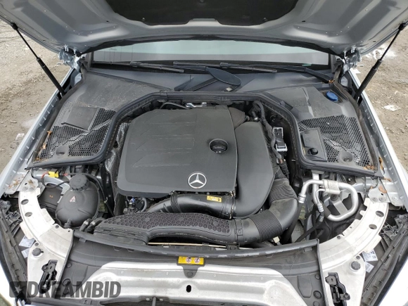 2020 Mercedes-Benz C 300 with VIN W1KWF8DB1LR571778, listed as a Copart auction lot 44039825 with 34,238 mi miles and Salvage Title. Bid and sale history available at DreamBid. Image 11.