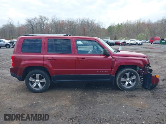 2017 Jeep Patriot High Altitude with VIN 1C4NJRFB6HD109986, listed as a IAAI auction lot 42030962 with 31,061 mi miles and . Bid and sale history available at DreamBid. Image 13.