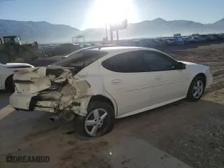 2008 Pontiac Grand Prix with VIN 2G2WP552281118925, listed as a Copart auction lot 48022855 with 42,528 mi miles and Salvage Title. Bid and sale history available at carsss.com. Image 3.