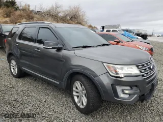 2017 Ford Explorer XLT with VIN 1FM5K7D82HGA61972, listed as a Copart auction lot 82243904 with 131,528 mi miles and Salvage Title. Bid and sale history available at carsss.com. Image 4.