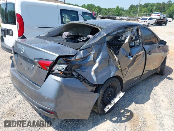 2021 Nissan Versa S with VIN 3N1CN8DV3ML810074, listed as a IAAI auction lot 42621890 with 73,783 mi miles and . Bid and sale history available at DreamBid. Image 4.