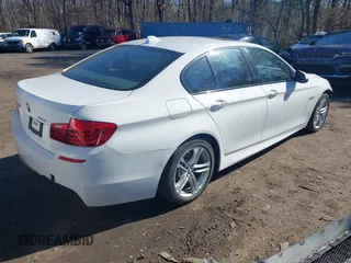 2016 BMW 5 Series 528i xDrive with VIN WBA5A7C58GG145739, listed as a IAAI auction lot 41976659 with 134,663 mi miles. Bid and sale history available at carsss.com. Image 4.