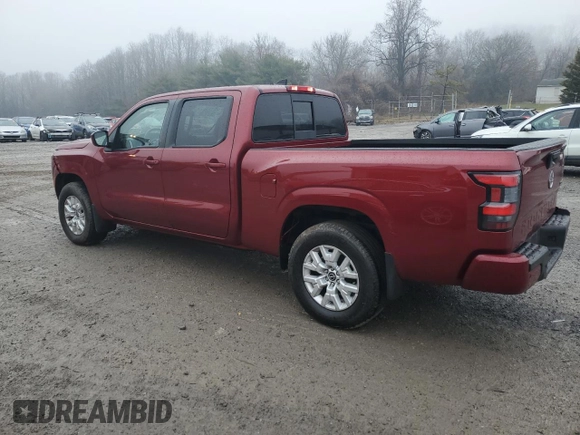 2022 Nissan Frontier SV with VIN 1N6ED1FK5NN681644, listed as a Copart auction lot 81872224 with 103,550 mi miles and Salvage Title. Bid and sale history available at carsss.com. Image 2.