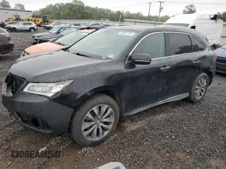 2014 Acura MDX Technology z VIN 5FRYD4H47EB008335, wystawiony jako Copart lot #59597145 z przebiegiem 130 689 mil mil oraz Szkoda całkowita • Salvage title. Historia ofert i sprzedaży dostępna na DreamBid. Obrazek 1.