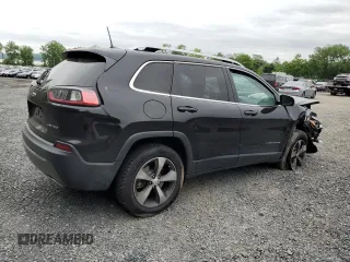 2019 Jeep Cherokee Limited with VIN 1C4PJMDX6KD140155, listed as a Copart auction lot 61050475 with Not provided miles and Salvage title. Bid and sale history available at DreamBid. Image 3.