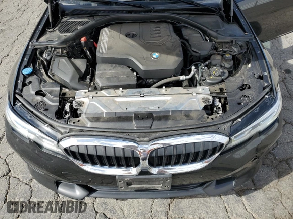 2020 BMW 3 Series 330i with VIN WBA5R1C02LFH42057, listed as a Copart auction lot 47142865 with 200,121 mi miles and Clean Title. Bid and sale history available at DreamBid. Image 11.