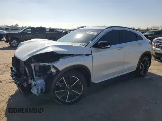 2022 Infiniti QX55 Luxe с VIN 3PCAJ5J34NF101557, выставлен на аукционе Copart как лот 84471094 с пробегом 29 780 миль миль и Списание • Salvage title. История ставок и продаж доступна на DreamBid. Изображение 1.