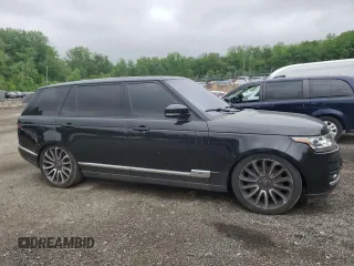 2016 Land Rover Range Rover Supercharged with VIN SALGS3EF4GA311192, listed as a Copart auction lot 55586905 with 122,737 mi miles and Clean title. Bid and sale history available at DreamBid. Image 4.