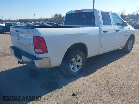 2019 Ram 1500 Classic Tradesman with VIN 1C6RR6FT2KS692777, listed as a IAAI auction lot 41250291 with 89,096 mi miles. Bid and sale history available at carsss.com. Image 4.