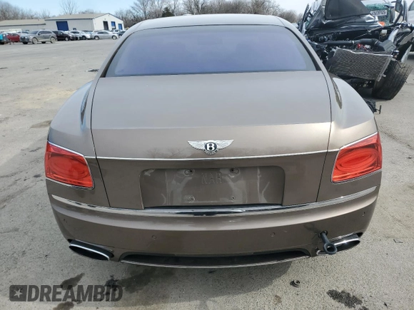 2014 Bentley Flying Spur with VIN SCBEC9ZA1EC090152, listed as a Copart auction lot 44933585 with 85,146 mi miles and Salvage title. Bid and sale history available at DreamBid. Image 6.