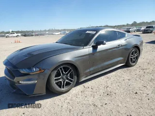2019 Ford Mustang GT with VIN 1FA6P8CF7K5151188, listed as a Copart auction lot 50151065 with 77,140 mi miles and Salvage Title. Bid and sale history available at carsss.com. Image 1.