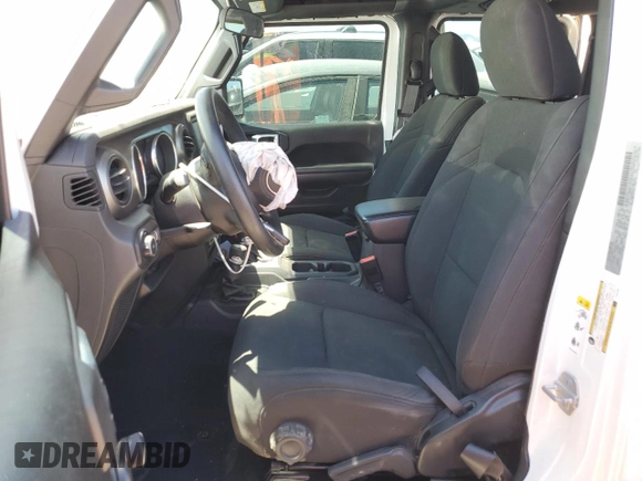 2018 Jeep Wrangler Unlimited Sport z VIN 1C4HJXDG0JW151905, wystawiony jako Copart lot #61935995 z przebiegiem 43 750 mil mil oraz Szkoda całkowita • Salvage title. Historia ofert i sprzedaży dostępna na DreamBid. Obrazek 7.