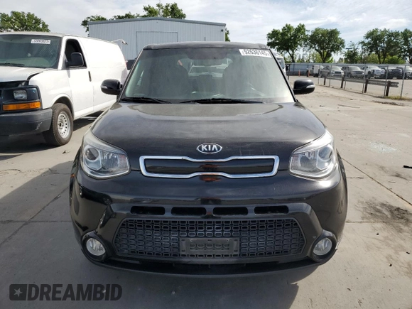 2015 Kia Soul + with VIN KNDJX3A58F7157612, listed as a Copart auction lot 52636145 with 132,897 mi miles and Salvage Title. Bid and sale history available at DreamBid. Image 5.