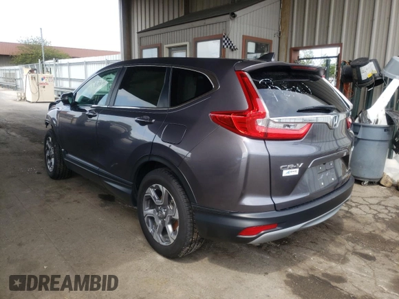 2019 Honda CR-V EX-L with VIN 2HKRW2H80KH632112, listed as a Copart auction lot 56723642 with 36,641 mi miles and . Bid and sale history available at DreamBid. Image 3.