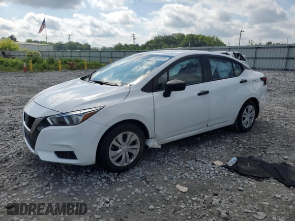 2021 Nissan Versa S with VIN 3N1CN8DV8ML894957, listed as a Copart auction lot 56838415 with 30,233 mi miles and Salvage title. Bid and sale history available at DreamBid. Image 1.
