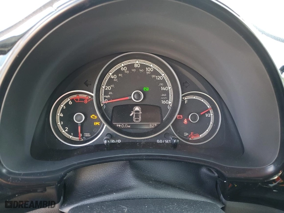 2019 Volkswagen Beetle S with VIN 3VWFD7AT6KM715779, listed as a Copart auction lot 74257514 with 0 mi miles and Salvage Title. Bid and sale history available at carsss.com. Image 9.