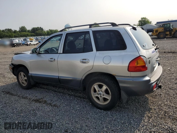 2003 Hyundai Santa Fe GLS with VIN KM8SC73DX3U391108, listed as a Copart auction lot 60356315 with 167,577 mi miles and Salvage title. Bid and sale history available at DreamBid. Image 2.