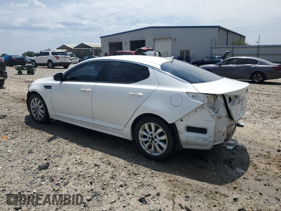 2015 Kia Optima LX with VIN 5XXGM4A71FG355076, listed as a Copart auction lot 61904065 with 147,985 mi miles and Salvage title. Bid and sale history available at DreamBid. Image 2.
