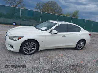 2020 Infiniti Q50 with VIN JN1EV7AR4LM250984, listed as a IAAI auction lot 41941918 with 76,086 mi miles and . Bid and sale history available at DreamBid. Image 14.