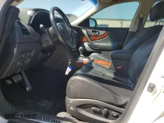 2014 Infiniti QX70 with VIN JN8CS1MWXEM412393, listed as a Copart auction lot 71877304 with 86,401 mi miles and Salvage Title. Bid and sale history available at carsss.com. Image 7.