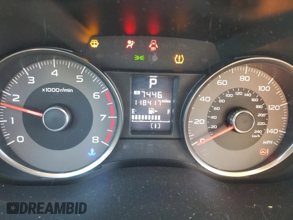2017 Subaru Forester Premium with VIN JF2SJGEC9HH525803, listed as a Copart auction lot 88807805 with 118,417 mi miles and Salvage Title. Bid and sale history available at carsss.com. Image 9.