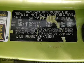 2015 Kia Soul with VIN KNDJN2A29F7768898, listed as a Copart auction lot 80522674 with 0 mi miles and Salvage Title. Bid and sale history available at carsss.com. Image 14.