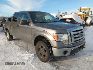 2012 Ford F-150 XL with VIN 1FTFW1ET9CFA79140, listed as a Copart auction lot 45445275 with 186,833 mi miles and Salvage Title. Bid and sale history available at carsss.com. Image 4.