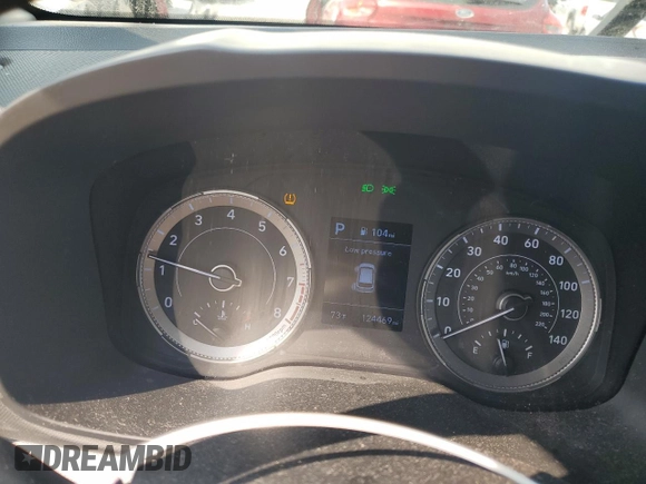 2020 Hyundai Venue SEL with VIN KMHRC8A39LU020858, listed as a Copart auction lot 60042955 with 124,469 mi miles and Salvage title. Bid and sale history available at DreamBid. Image 9.