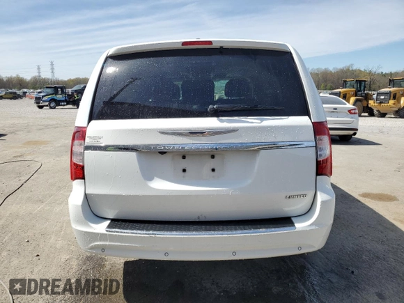 2016 Chrysler Town & Country Limited Platinum with VIN 2C4RC1GG7GR121101, listed as a Copart auction lot 50363845 with 95,022 mi miles and Salvage Title. Bid and sale history available at carsss.com. Image 6.