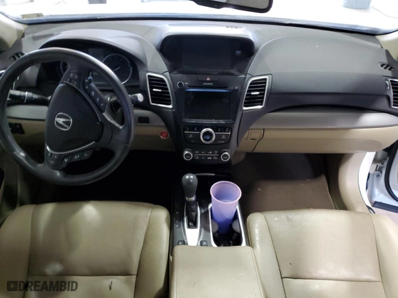 2017 Acura RDX w/Advance Pkg with VIN 5J8TB3H71HL021543, listed as a Copart auction lot 49516045 with 118,159 mi miles and Salvage Title. Bid and sale history available at carsss.com. Image 8.